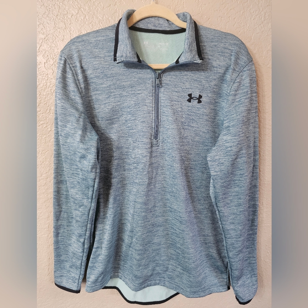 Under Armour Blue Quarter-Zip Pullover